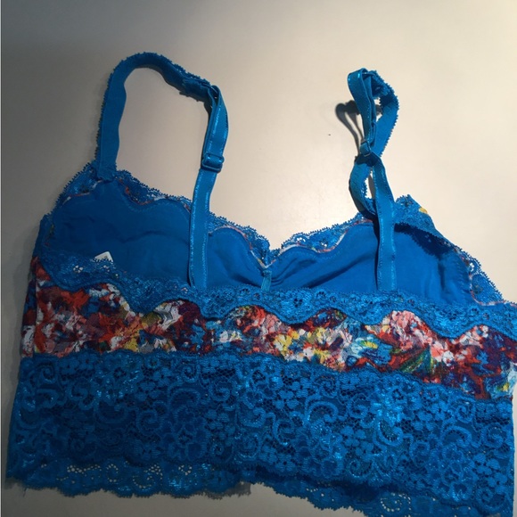 Soma bralette size M turquoise lace - Picture 2 of 3